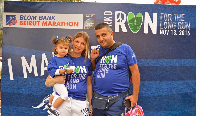 BLOM BANK Photobooth at the BLOM BANK Beirut Marathon